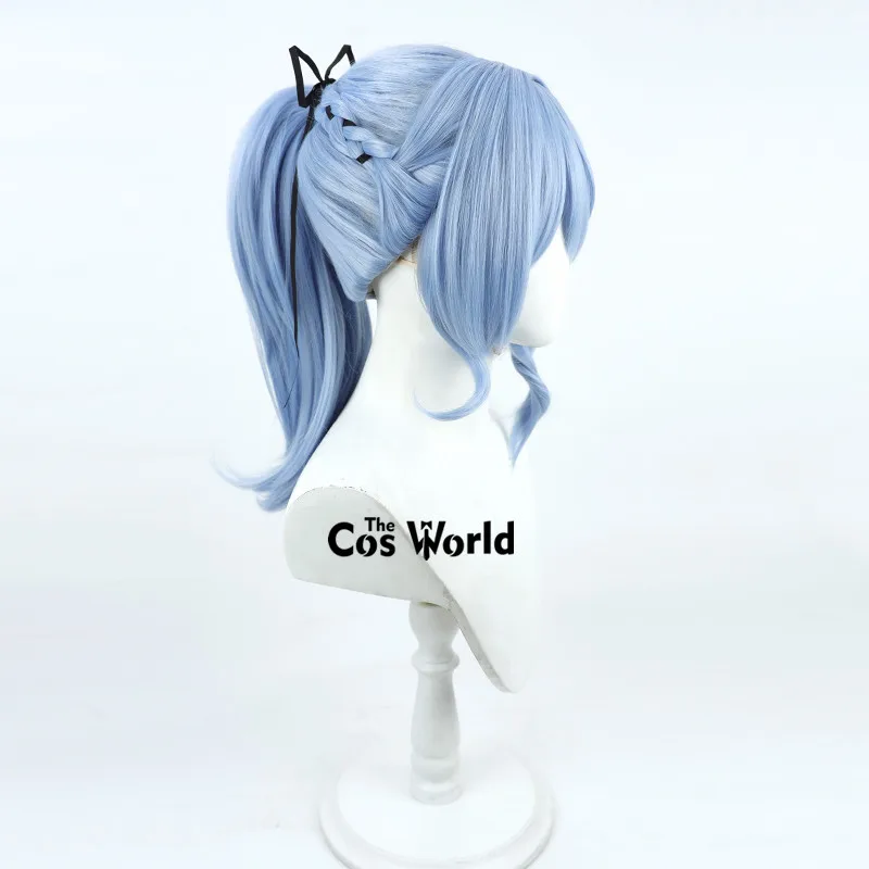 YouTuber virtuale Vtuber Hoshimachi Hosimati Suisei 2° concerto 60 cm di lunghezza Halloween Anime Cosplay parrucche capelli sintetici