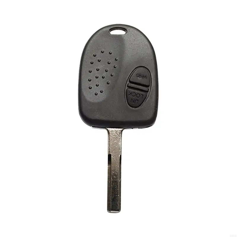 Replacement Remote Housing with Blank Blade, Black Shell Case for Cracked Repair and Pocket Carry Use Daily H9EE