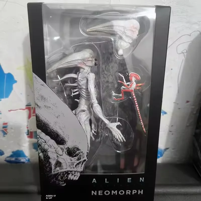 네카 에일리언: 코벤트 네오모프 & 러너 10인치 액션 피규어 영화 모델 수집용 장난감 성인 팬을 위한 선물