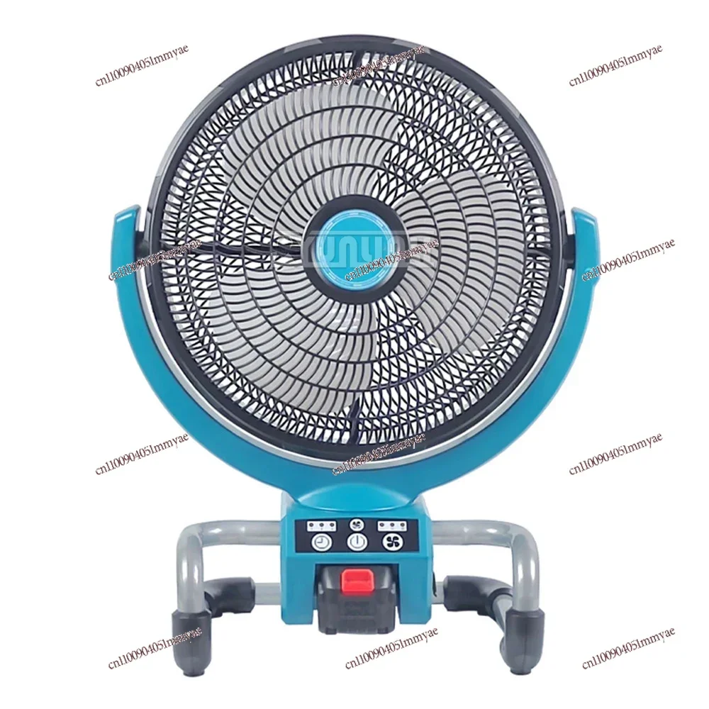 

13 Inches Electric Fan High Wind Outdoor Hair Dryer Camping Wireless Rechargeable 21V Lithium Jobsite Fan Power Tools