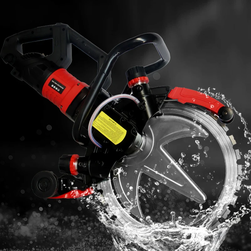 

High Power 6000W Concrete Wall Cutting Machine Ring Saw Cutter Reinforced Concrete Cutting Machine