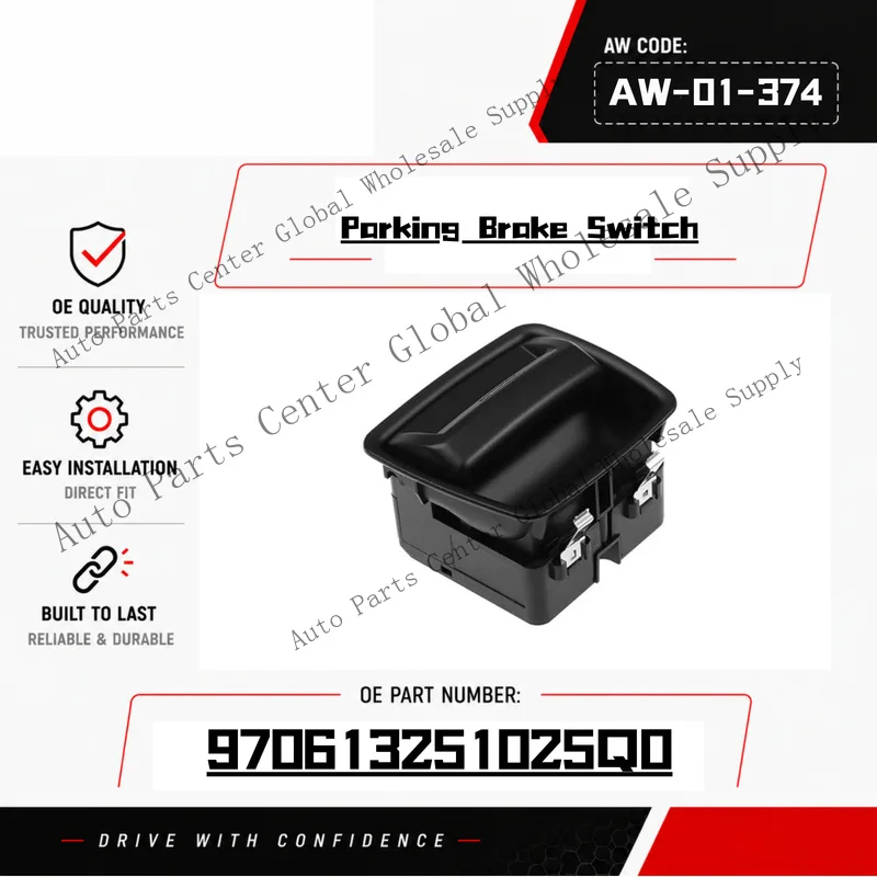 Z+ Parking Brake Switch 970613251025Q0 For Porsche 2010-2016 Panamera 970