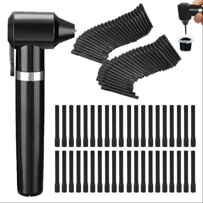 

Набор для смешивания тату-чернил: машинка-миксер, 100 палочек для быстрого смешивания пигментов, для макияжа и татуажа бровей