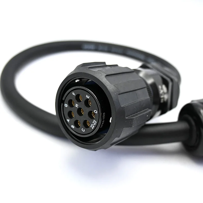 IP67 SPK 8 Pin Speaker Audio Cable 8 x 4 mm² 8x 2.5 Male to Female Multipin Loudspeaker Wire for Outdoor PA Line Array System