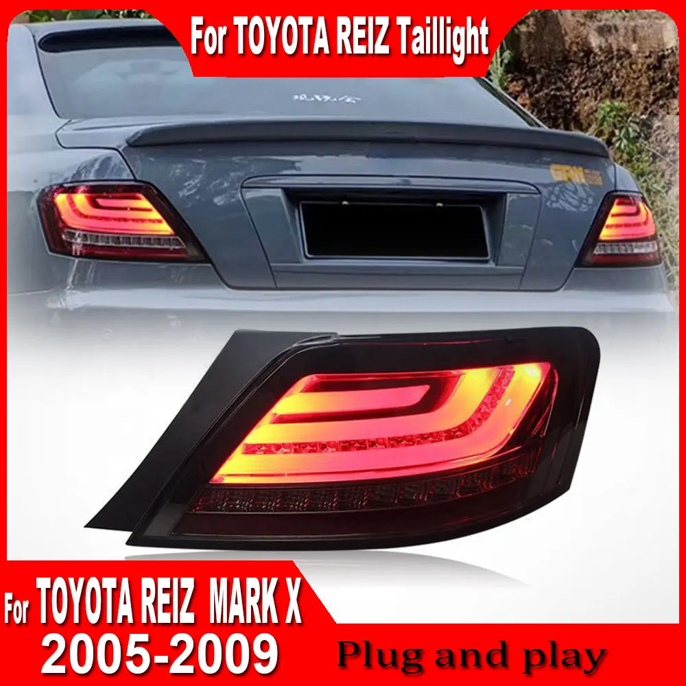 Car Lights For Toyota Mark X Reiz LED Tail Light 2005 2006-2009 Rear Stop Lamp Brake Signal DRL Reverse Automotive Accessories