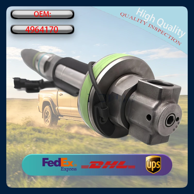 Fuel Injector OE 4964170 Common Rail Diesel Injector Auto Engine Replacement Spare Parts For Heavy Duty Truck Diesel Engine