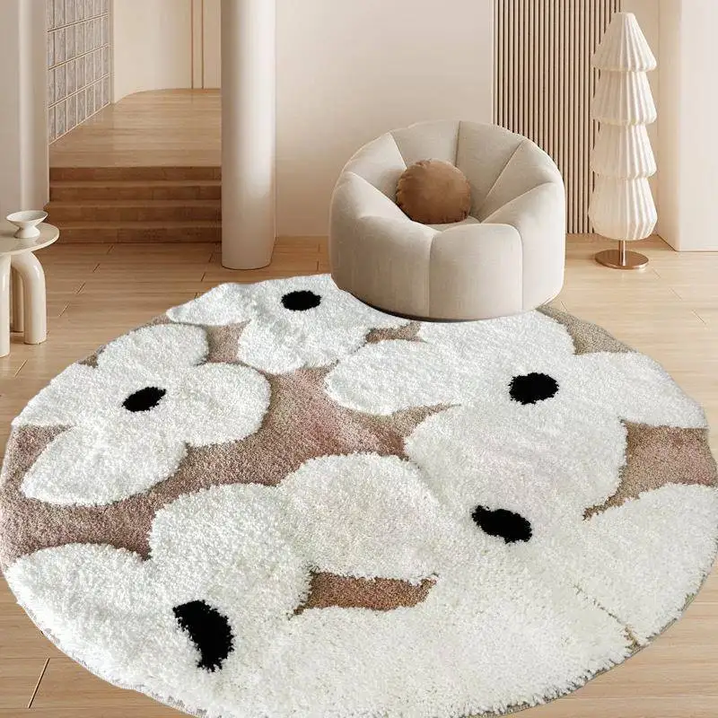 Tufted Coffee Table Sofa Blanket Study Bedroom Bedside Cool Floor Mat