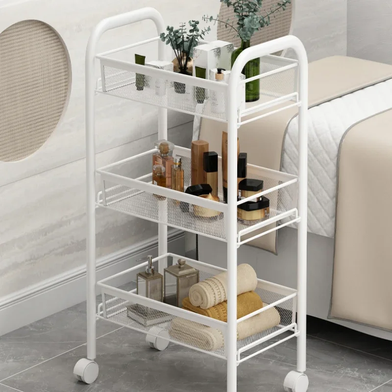 

Tool Cosmetic Salon Trolley Drink Hair Stylist Manicure Salon Trolley Utility Cart Serving Carrito Organizador Beauty Furniture