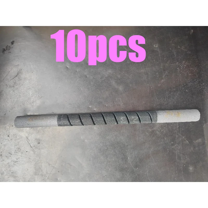 10pcs Silicon Carbide Rod High-temperature Resistant Spiral Heating Tube Diameter 16-45SIC Single and Double Thread