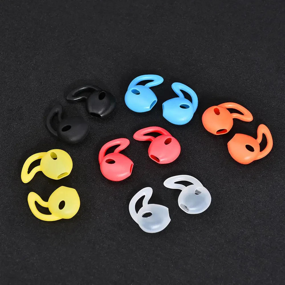 6/1Pair In-Ear Silicone Earbud Cover Ear Pad Headphone Cap for Apple Airpods 1 2 Pro Earbuds Ear Hook Headphone Protective Cover