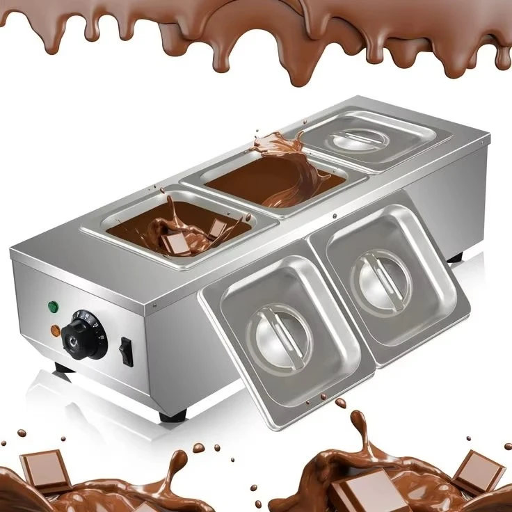 آلة صنع الشوكولاتة معدات فعالة لذوب الشوكولاتة والتقسية #2