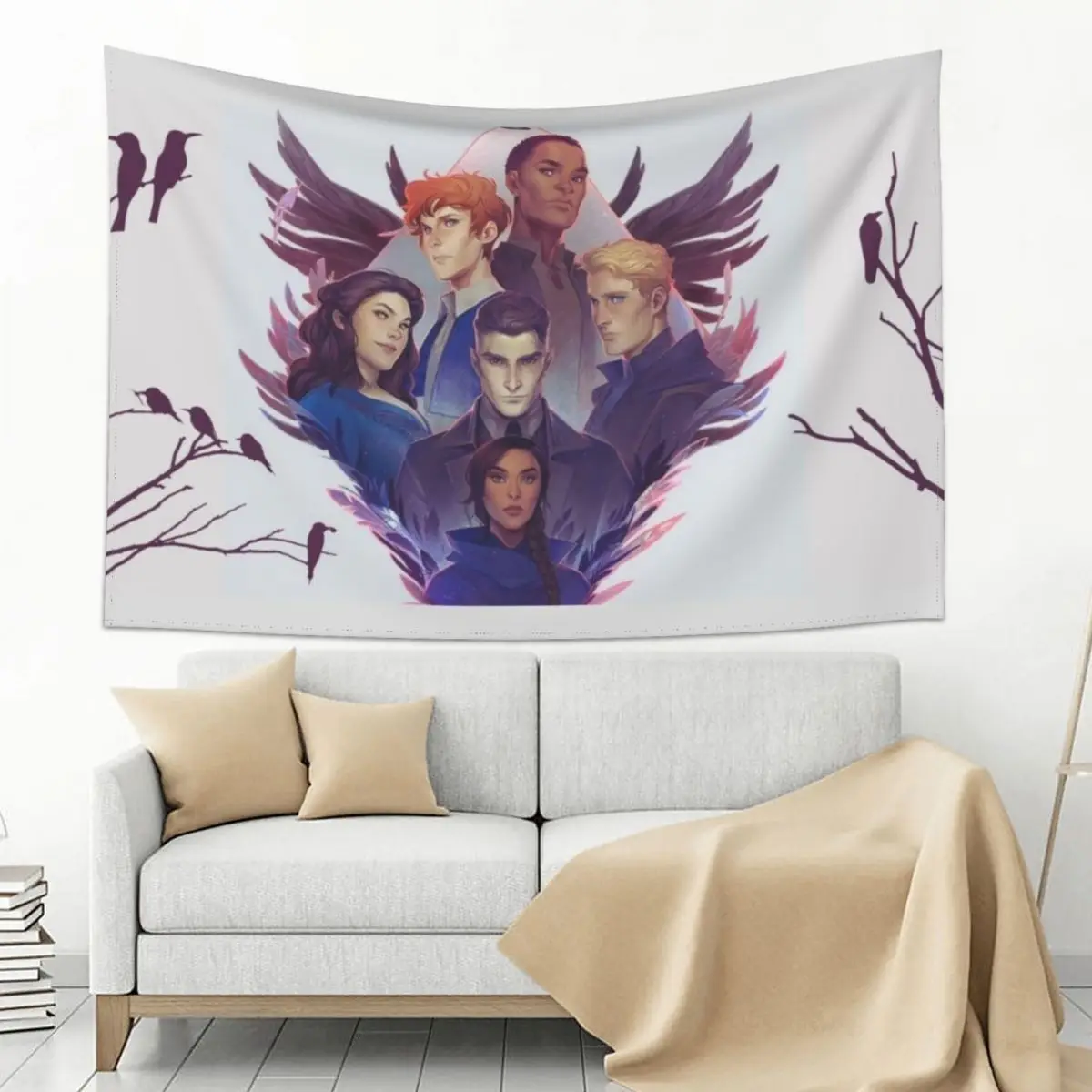 

Six of Crows Characters Tapestry