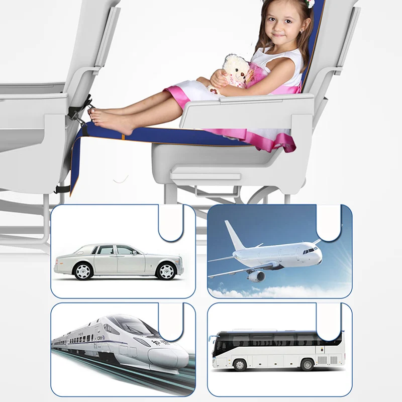 Car Travel Bed Childen And Adults All Can Use Sit On A Long Distance Plane To Sleep Foot Bike Baby Travel Hammock Accessories