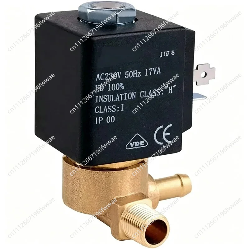 For Jiayin JYZ-5 2/2 Way AC 230V 50Hz G1/8 Normally Closed Electromagnetic Solenoid N/C Gas Stream Generator