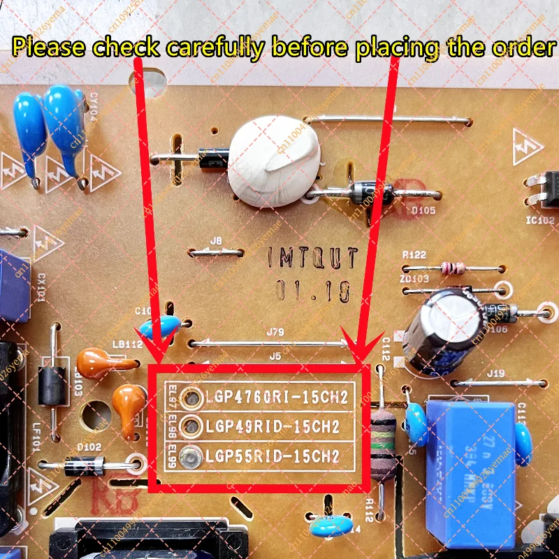 Replacement Power Supply Board EAX66203101, Fully Working for LG 55LF5950-CB 55LX341C 55LF595T 49LF630T