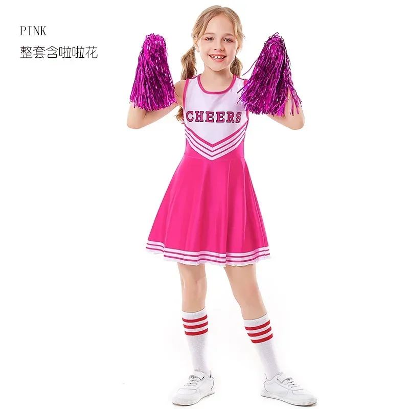 Kid Cheerleading Dress Ball Baby Cheerleading Dress