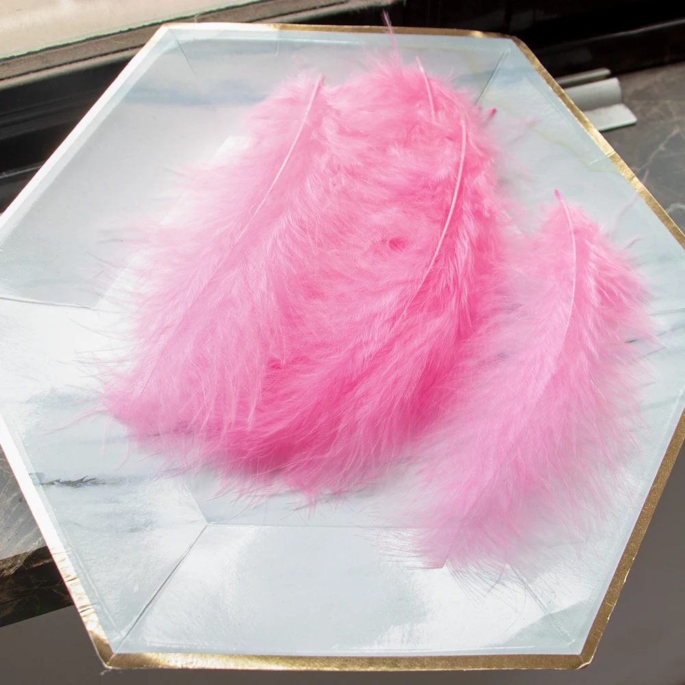 

2000 Pcs Turkey Point Marabou Feathers Trim Bulk Wholesale, Fluffy Boa Craft Feathers for Clothing Accessories DIY Costume Party