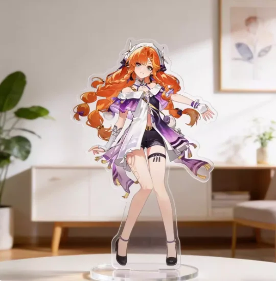 Japanese Anime Wuthering Waves SIGRIKA Acrylic Stand Figure Model Plate Cosplay Collection Desktop Decor Gifts XYZ