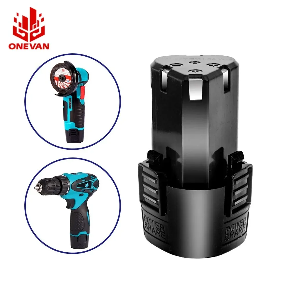 12V Rechargeable Li-ion Lithium Battery 1500mAh For Power Tools Angle grinder Battery Powered Electric Screwdriver Drill