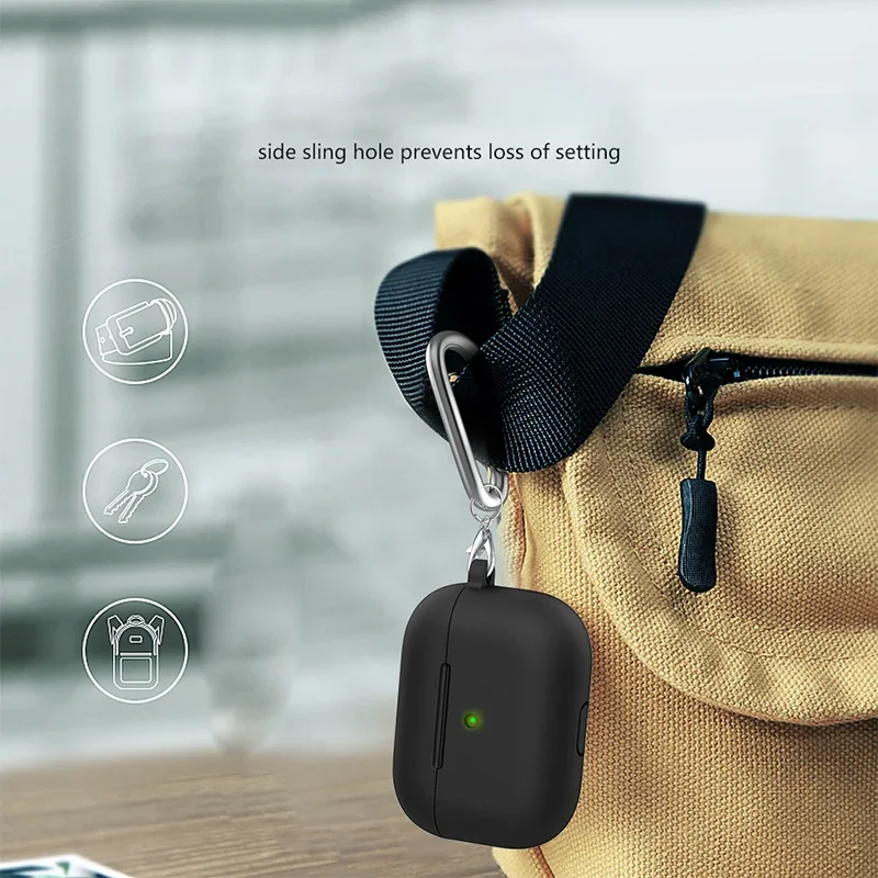 Силиконовые чехлы для наушников Apple airpods 3/4, защитные мягкие чехлы для наушников airpods 4/3, аксессуары для Airpods Pro 2, аксессуары