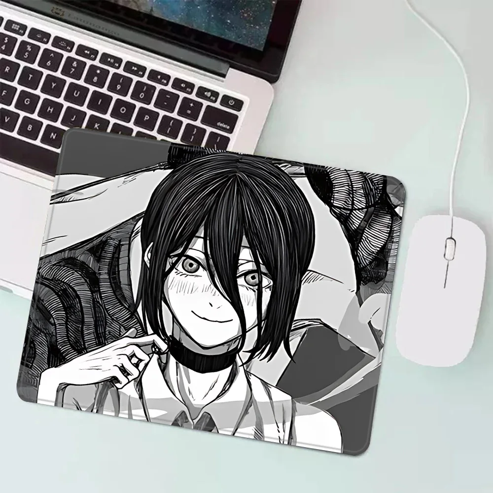 Anime Chainsaw Man Gaming Mouse Pad XS Small Mousepad For PC Gamer Desktop Decoration Office Mouse Mat Deskmat Rug