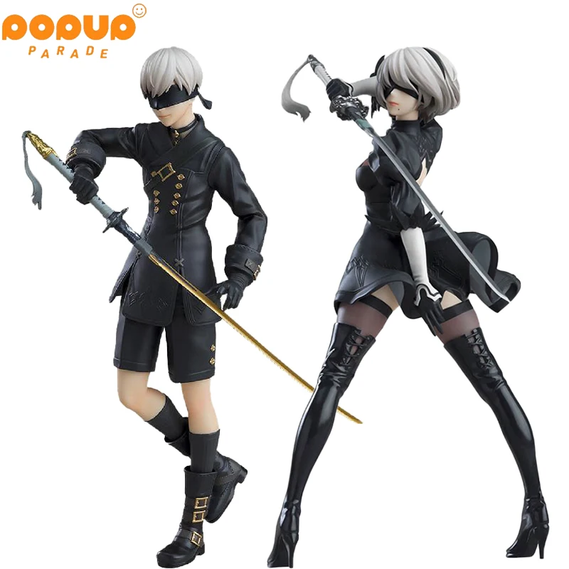 

In Stock Genuine Original GSC POP UP PARADE 2B & 9S NieR:Automata Action Anime Figure Collectible Model Dolls Statuette Ornament