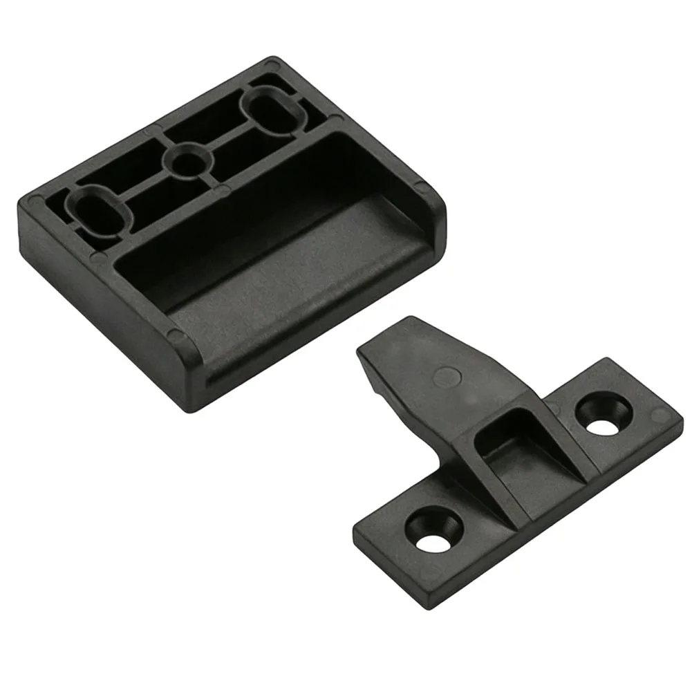 Column Wall Panel to For Cabinet Furniture Snap Connector with Up Down Adjustment for Accurate Component Positioning