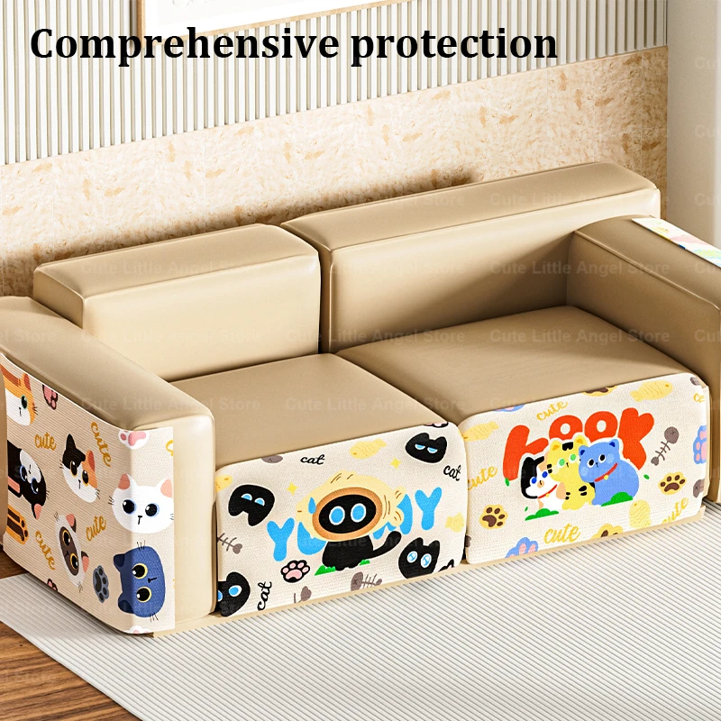 New Wall Self-Adhesive Anti Mounted Cat Climbing Mat Wear Resistant Scratch DIY Climbing Cat Scratcher Sofas Protection