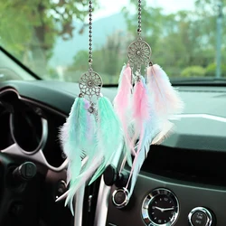Feather Dream Catcher Car Hanger Creative Rear View Mirror Car Hanger Car Hanger Decoration