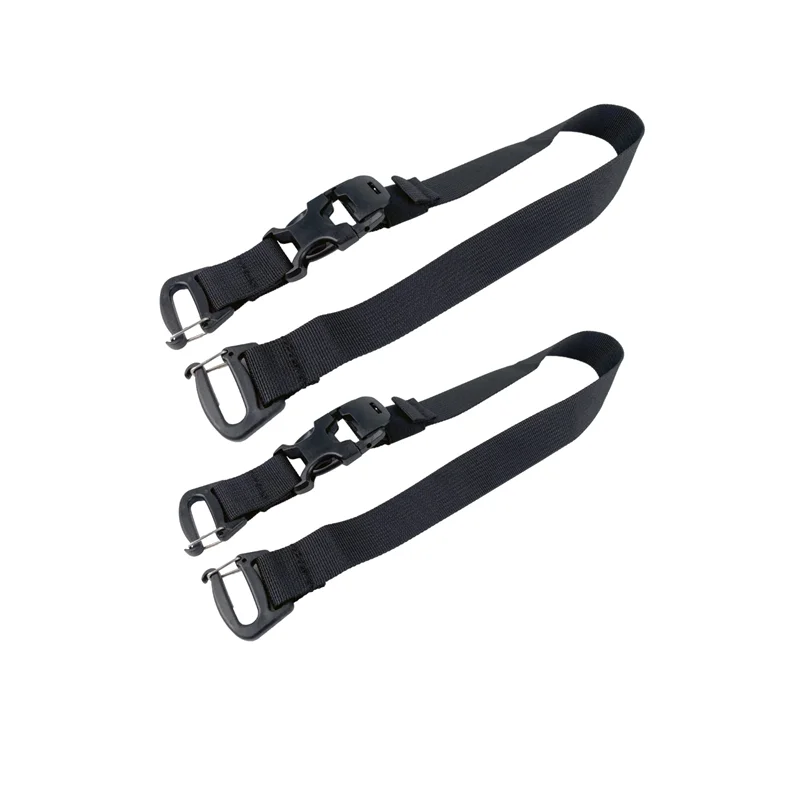 2 Stück Taktische Molle-Rucksackgurte, Verlängerbare Verstellbare Befestigungsgurte, Molle-Pack-Schnallengurte, Outdoor-Rucksack-Zubehör – Detail 1