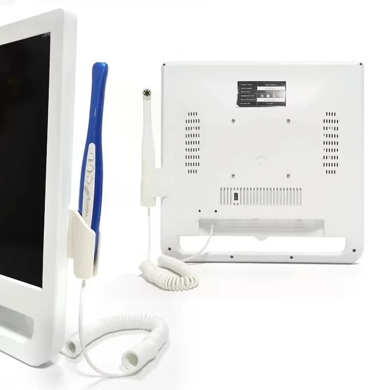 Intraoral Camera With 17 Inch Screen 12 Million Pixel  HD Endoscope Camera 6 LEDs Light   Equipment