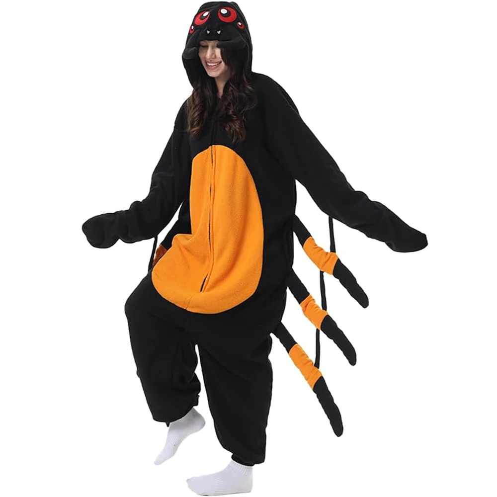 Adult Halloween Onesie Cartoon Pajamas For Women Men Animal Kigurumi Pyjamas Homewear Cosplay Party Costume