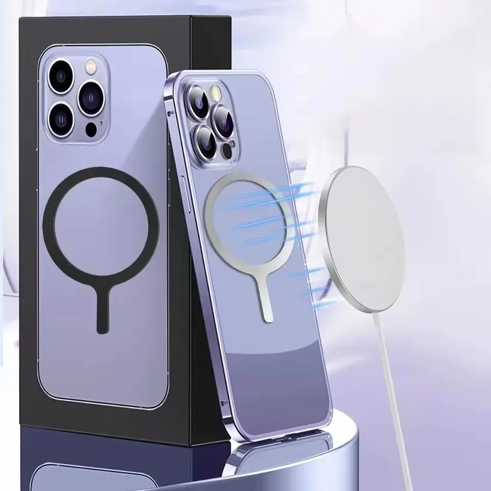 Uniwersalny magnetyczny adapter z naklejką magnetyczną, odpowiedni do bezprzewodowego ładowania Magsafe iPhone, okrągła metalowa płytka magnetyczna do telefonu komórkowego.
