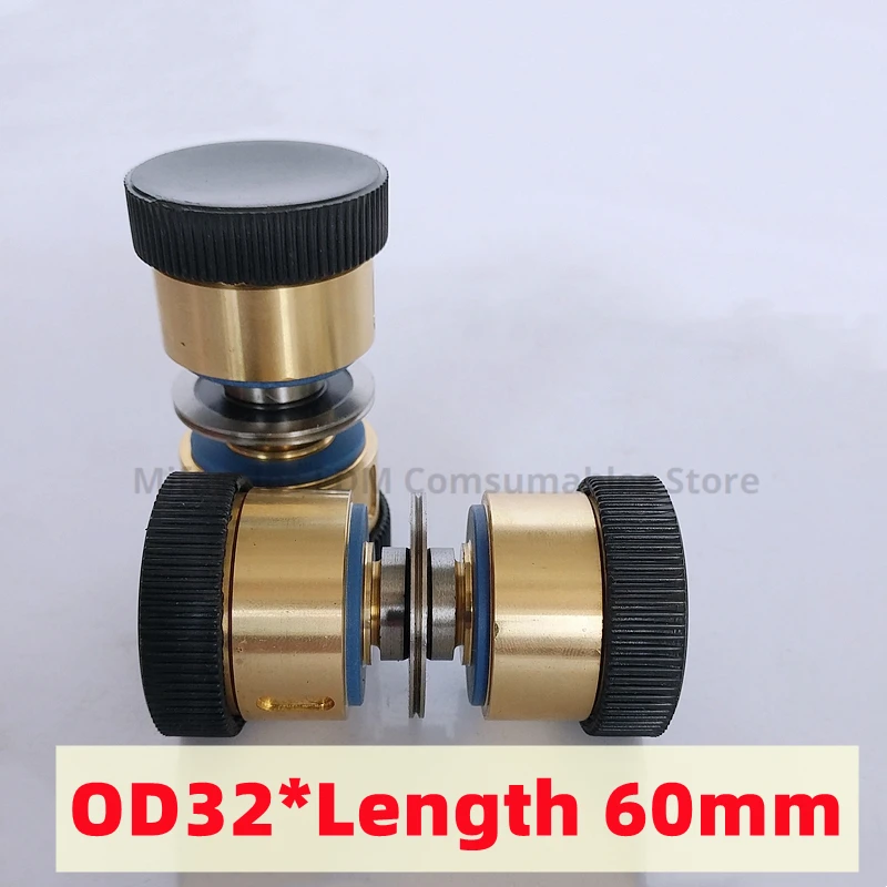 

WEDM Parts Guide Wheel Pulley Roller 502 OD32*60mm Length Waterproof Complete Assembly Brass Seat for EDM Wire Cutting Machine