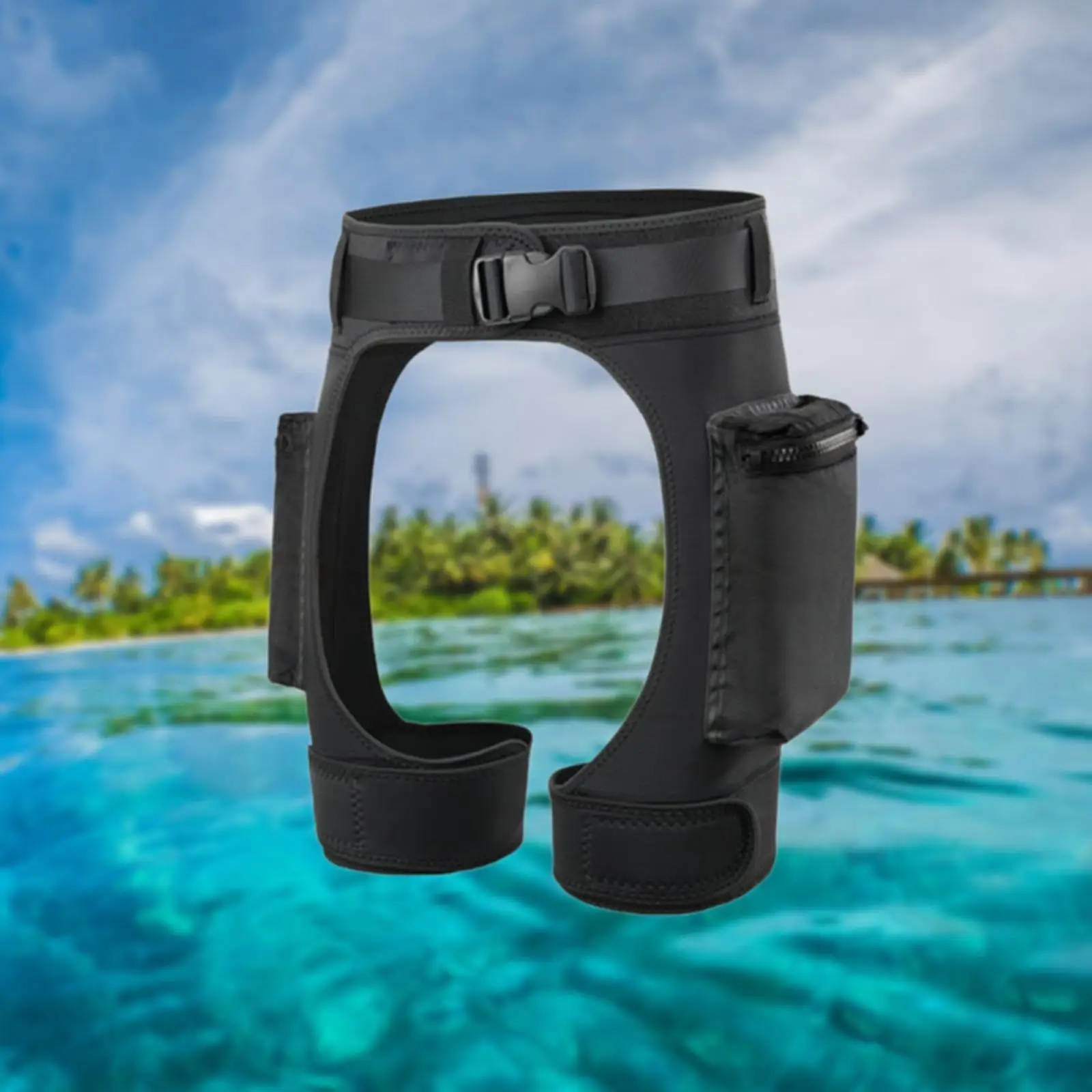 

Wetsuit Shorts, Wetsuit Pants, Adjustable Waist Band for Men, Neoprene Diving Shorts for Kayaking Canoeing Underwater Surfing