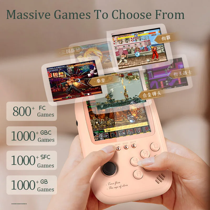 2 in 1 Game Console Power Bank 5000mah New High-capacity Outdoor Fast Charging Mobile Phone Battery Powerbank Retro Gifts