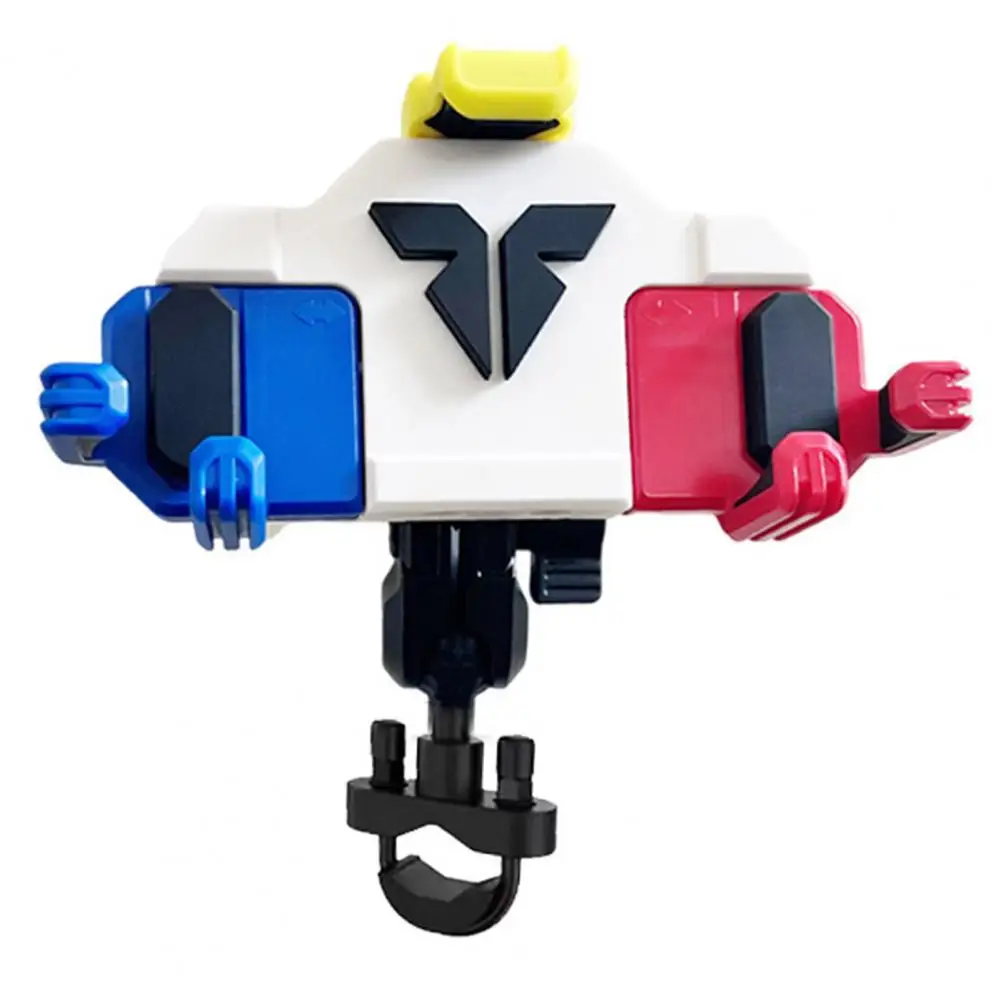 

Амортизирующая подставка для телефона Прочное крепление для телефона Прочный держатель для телефона на мотоцикле с регулируемым углом на открытом воздухе для байкеров