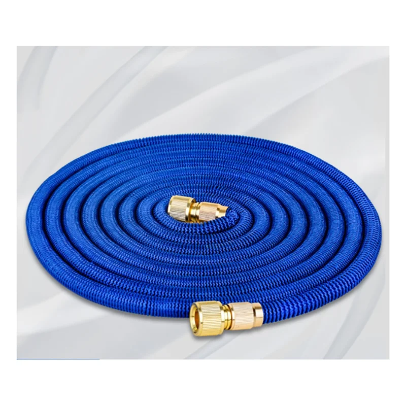 

Медный бытовой садовый шланг ABKO с покрытием, 3-кратный телескопический шланг для воды из ТПЭ, шланг для мойки автомобиля, шланг для мойки автомобиля, полив сада на открытом воздухе