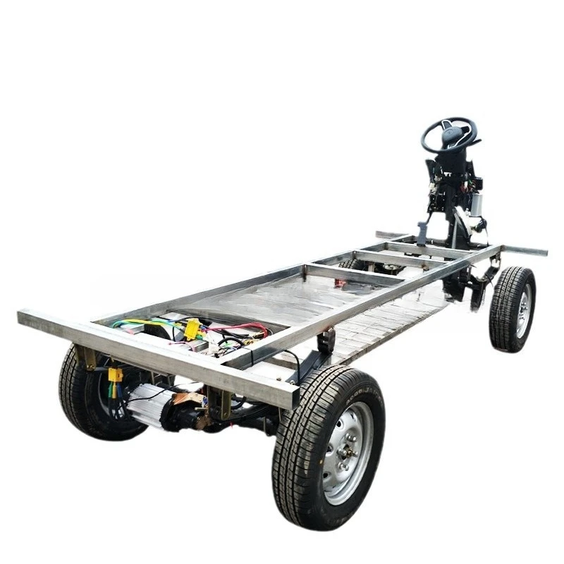 

Electric four-wheeler frame chassis special-shaped heavy-duty cruise float chassis frame remote control handling