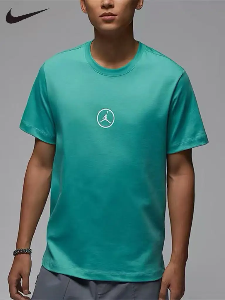 Nike Jordan – haut d'été ample et respirant à manches courtes pour hommes, t-shirt classique de sport et d'entraînement décontracté, HJ2339-392