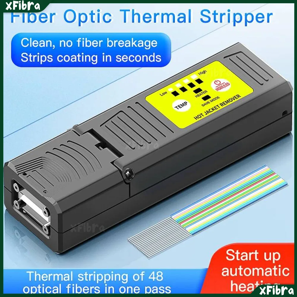

S9 Optical Thermal Pliers Heating Sheath Stripping Tool Fiber Optic Cable Wire Stripper Slitter
