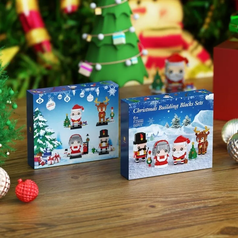 

Совместимость Lego, строительные блоки, детский набор для сборки, развивающие игрушки, рождественская елка, модель для мальчика, рождественский подарок