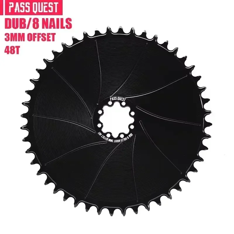 PASS QUEST 3 ミリメートルオフセット 8 ボルトロードバイクナロー