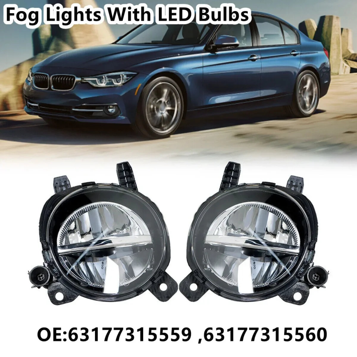 

Светодиодные противотуманные фары дальнего света для BMW F32 F30 320i F31 F20 F36 F21 F22 F33 F34 LCI 2012-2018 фары Противотуманные фары Автомобильные противотуманные фары