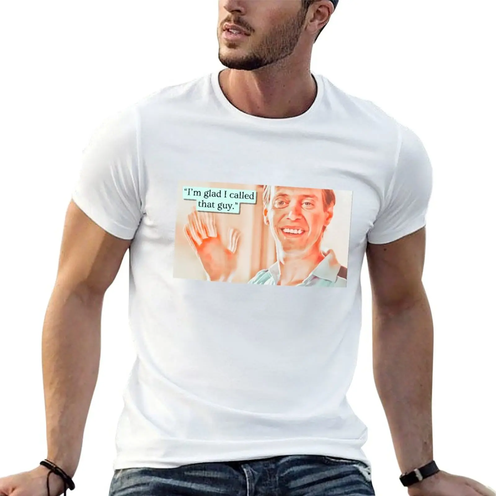 I’m glad I called that guy / Billy Madison T-Shirt Basic Crew Neck Short Sleeve Top