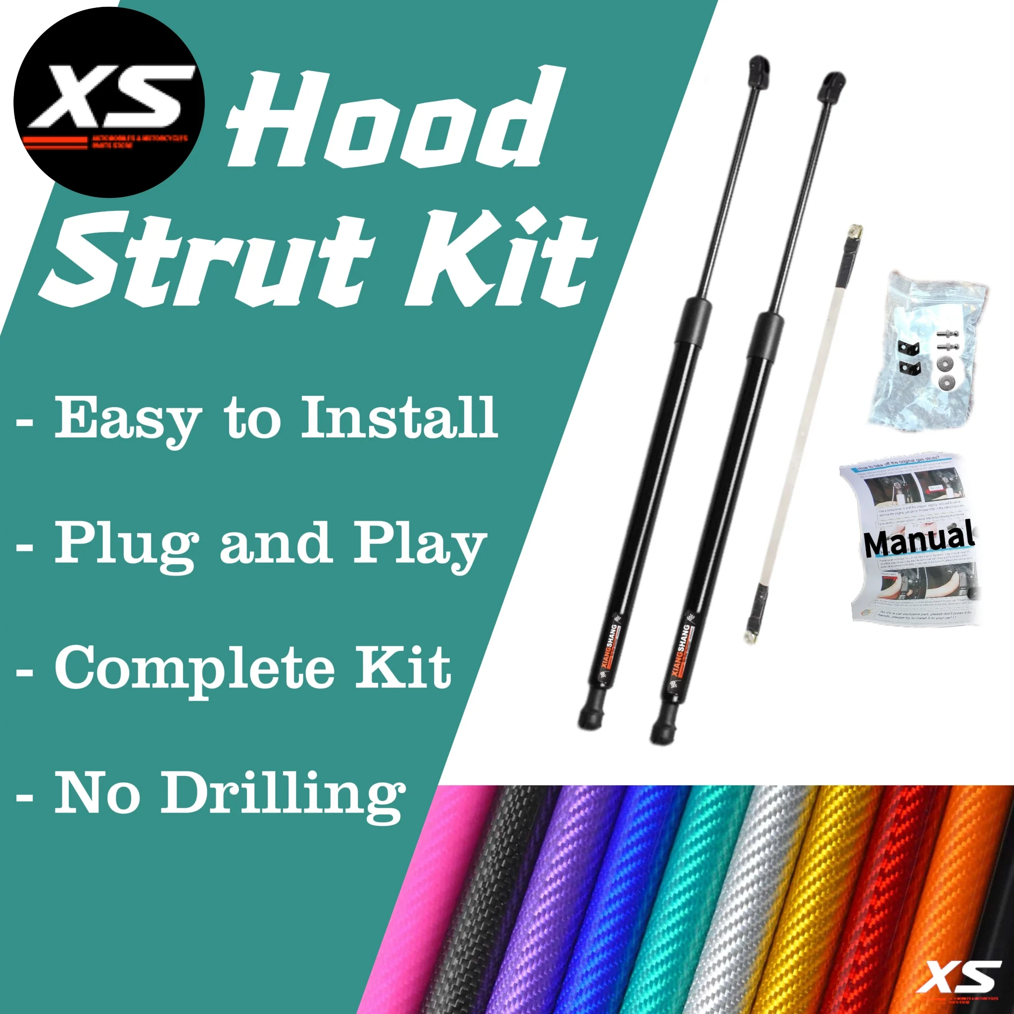 Hood Struts Kit For Hyundai Staria US4 2022 2023 2024 2025 Front Bonnet Modify Shocks Damper Lift Supports Prop Rods Gas Spring