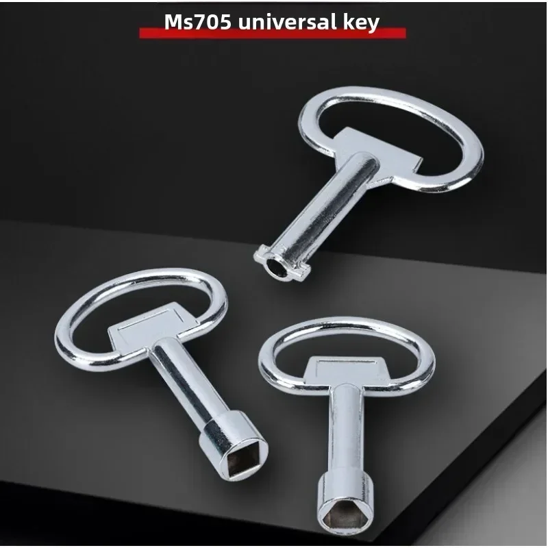 Distribution Box Valve Key For Universal Triangular Slotted Key Torque Wrench Electric Cabinet Lock Elevator Door Key