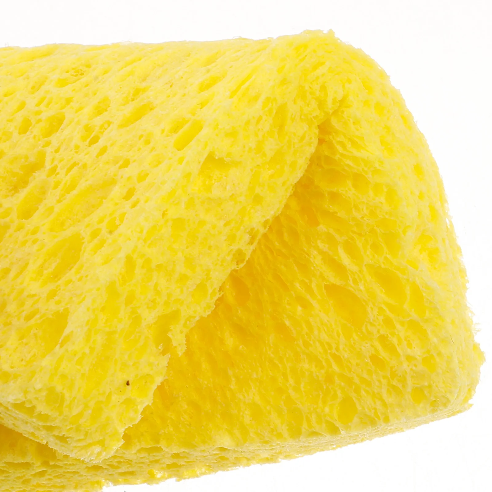 

10pcs Wood Pulp Block Multi-Function Kitchen Cleaning Sponge Dish Washing Scrub Wok Household Daily Use Compact Sponge