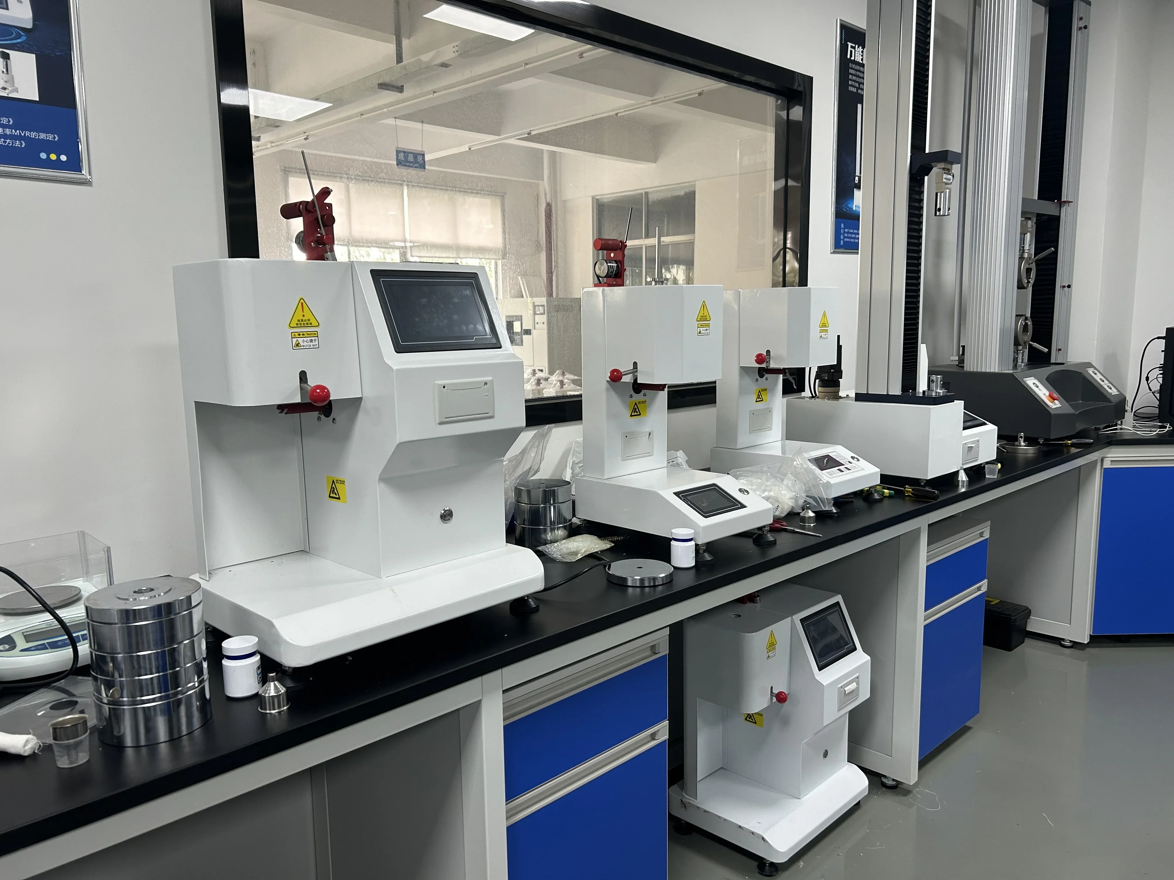 Extrusion Plastometer MFI MFR Test Meter Plastic Industry Melt Flow Index Tester for Quality Control in Polymers Processing