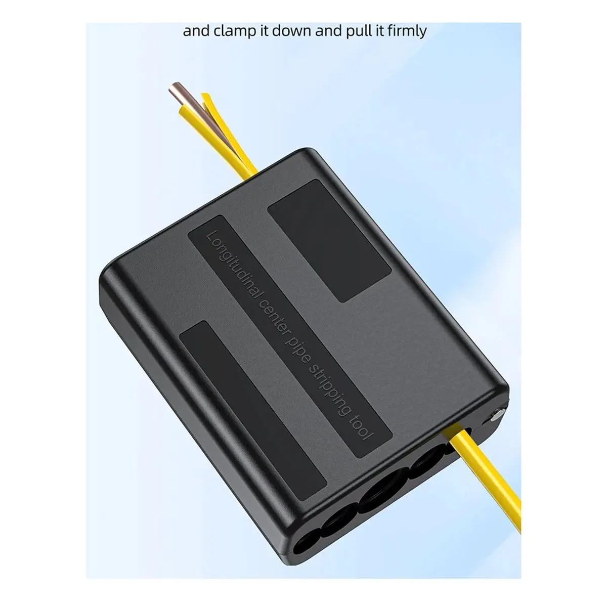 K1 Fiber Optic Longitudinal Bundle Tube Stripper 1.5-33mm Slitter Single-Core/Ribbon-Shaped Cable Center Pipe Stripping